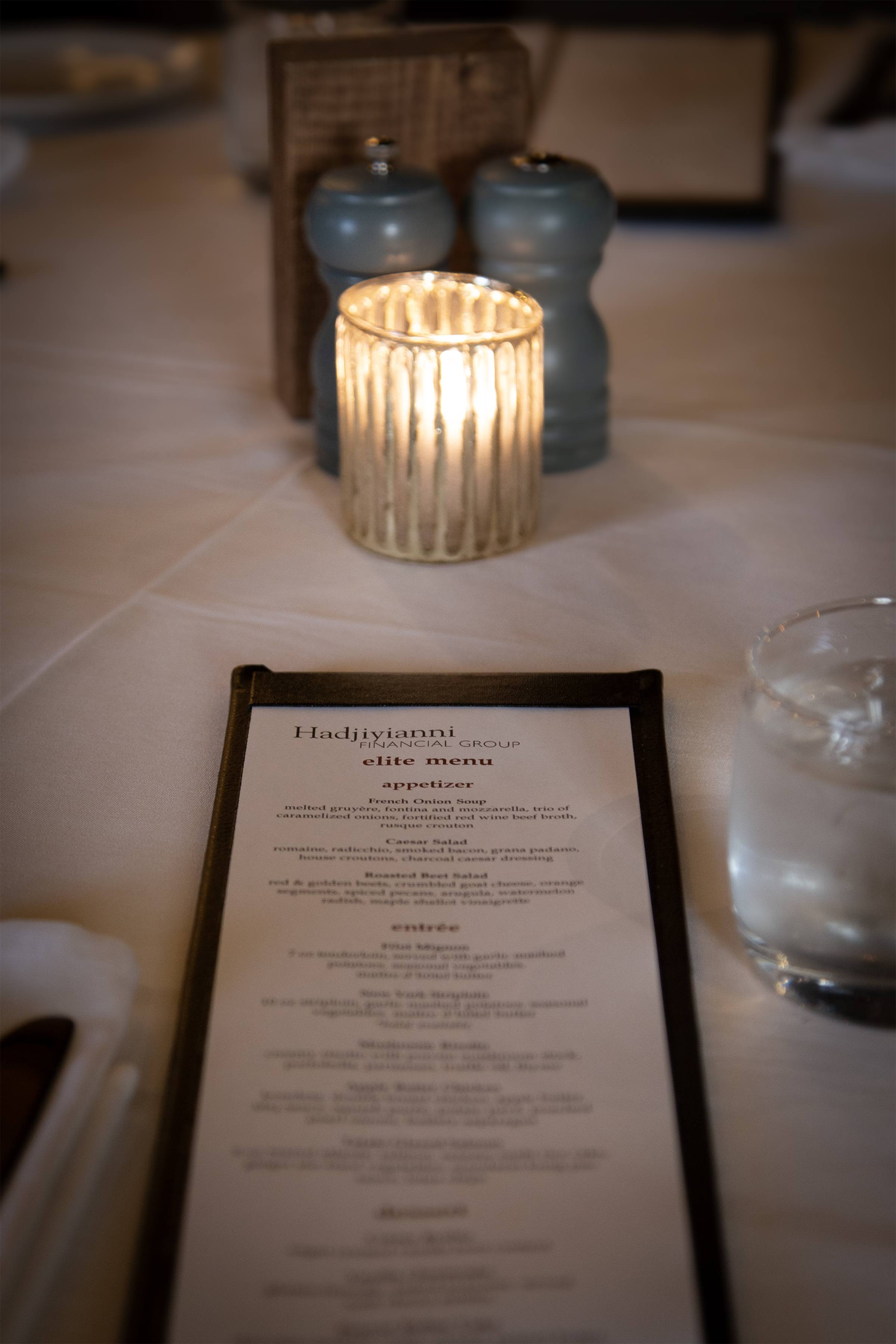 Photo of Hadjiyianni Financial Group hosting client event